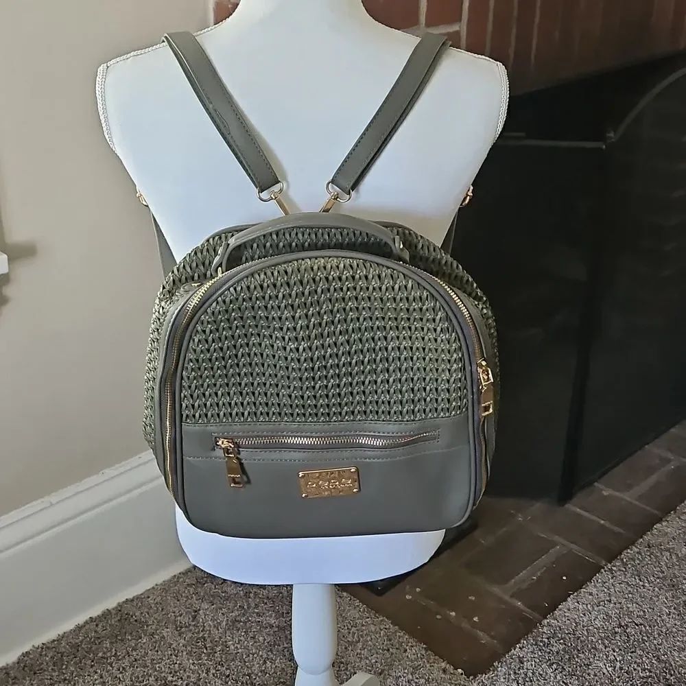 Bebe Vegan Leather Backpack - Picture 6 of 12